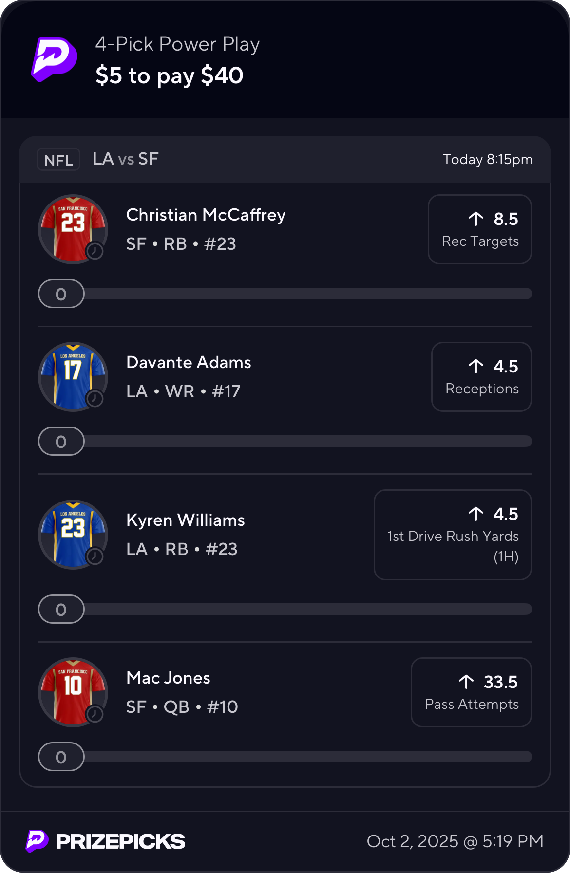 4-pick power play